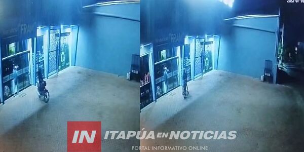 HURTARON DINERO Y UN CELULAR DE LOCAL COMERCIAL EN FRAM - Itapúa Noticias