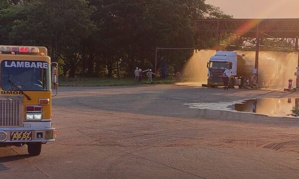 Bomberos evitan tragedia en Lambaré tras fuga de gases propano y butano