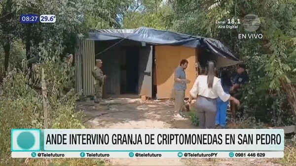 Desbaratan criptomina clandestina en Santa Rosa del Aguaray