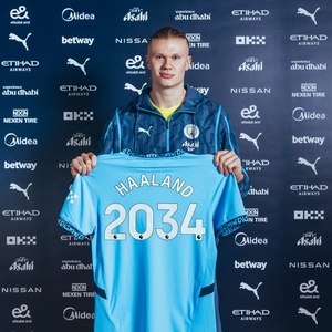 Erling Haaland renovó su contrato con el Manchester City hasta el 2034 - 1000 Noticias