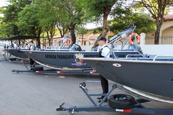 Armada Paraguaya recibe nuevos equipos para reforzar control en los ríos - 1000 Noticias