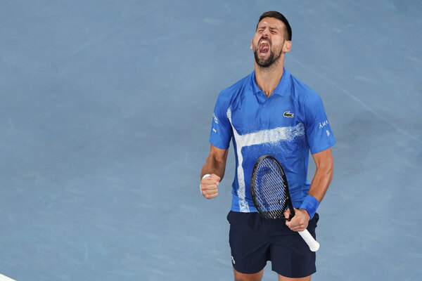 Versus / Djokovic acelera ante Machac hacia los octavos del Abierto de Australia