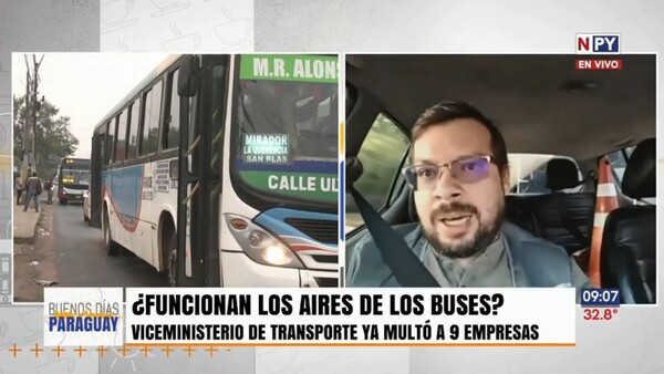 Pasajeros denuncian que buses cobran pasaje diferencial pese a que no funcionan sus aires
