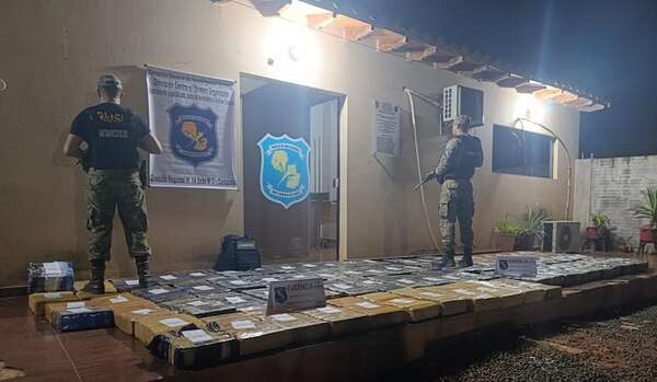 Narcos dispersan carga de marihuana para evitar una nueva megaincautación en Canindeyú - Policiales - ABC Color
