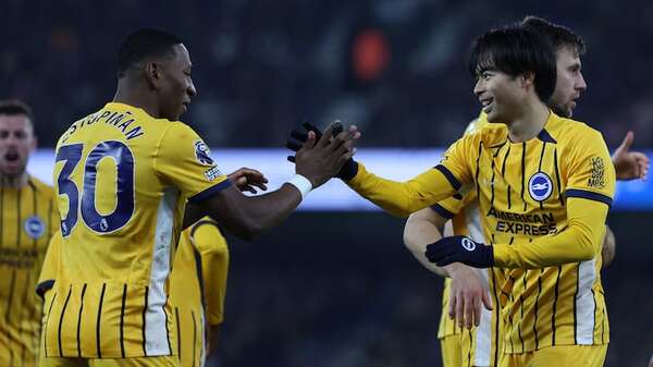 Brighton, sin Enciso ni Gómez, cortó racha de 9 partidos sin ganar en la Premier - Fútbol Internacional - ABC Color