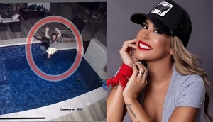 Maga Caballero y las imágenes de un accidente del que salió ilesa - Teleshow