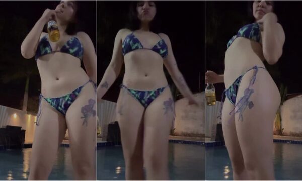 (VIDEO) “Oniichan” se mostró en bikini para agradecer a un fan!