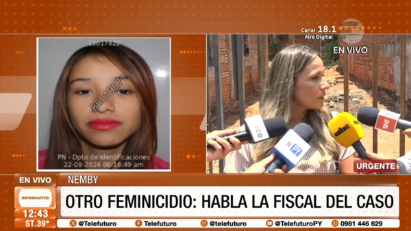 ¡De terror! Otro terrible feminicidio, esta vez en Ñemby