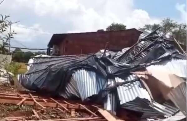 Fuertes ráfagas de viento causan estragos en Itapúa - Clima - ABC Color