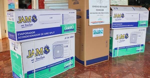 La Nación / Salud entregó equipos de climatización y para atención odontológica a la USF de Itapúa