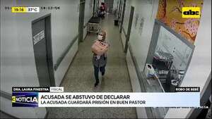 Video: imputada por robar un bebé guardará reclusión en Buen Pastor - ABC Noticias - ABC Color