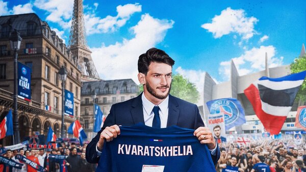 PSG hace oficial el fichaje de Kvaratskhelia