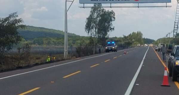 AUDIO: Controlan principio de incendio en ruta Luque - San Bernardino - Periodísticamente - ABC Color