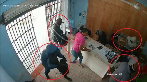 Video: asalto a casa de cambios sacude la tranquilidad de Alberdi - Policiales - ABC Color