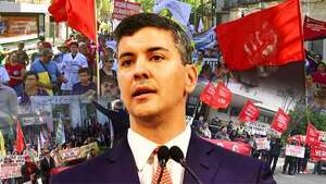 Santiago Peña y los “retrocesos” de su Gobierno hacia los trabajadores - Política - ABC Color