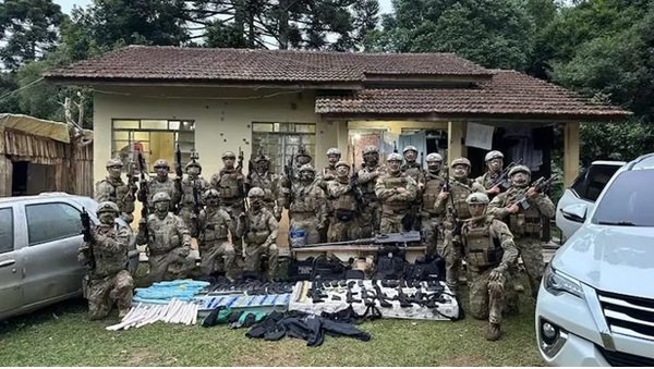 Banda armada cae en Brasil: frustran robo a banco en frontera con Paraguay - ADN Digital