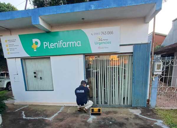 Delincuentes hurtan dinero y medicamentos de una farmacia en Cambyretá