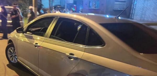 Incautación de vehículo de dudosa procedencia en control policial