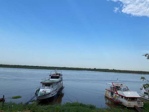 El río Paraguay en Concepción se mantiene estable y embarcaciones operan con normalidad - Nacionales - ABC Color