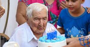 La Nación / Celebran los 109 años de Canuto González, uno de los tres últimos excombatientes vivos