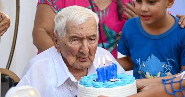 La Nación / Celebran los 109 años de Canuto González, uno de los tres últimos excombatientes vivos