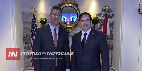 PEÑA SE REUNIÓ CON MARCO RUBIO Y SE COMPROMETIERON A SEGUIR FORTALECIENDO LAS RELACIONES - Itapúa Noticias