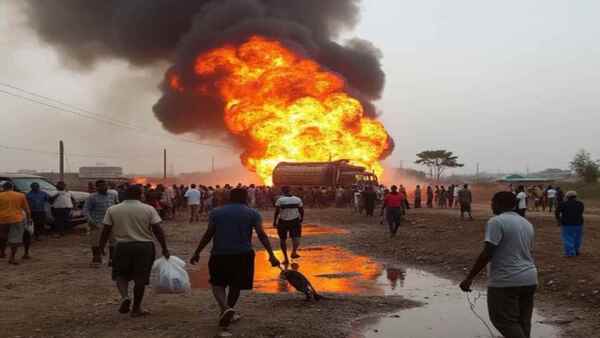 Más de 50 muertos por la explosión de un camión que transportaba combustible en Nigeria