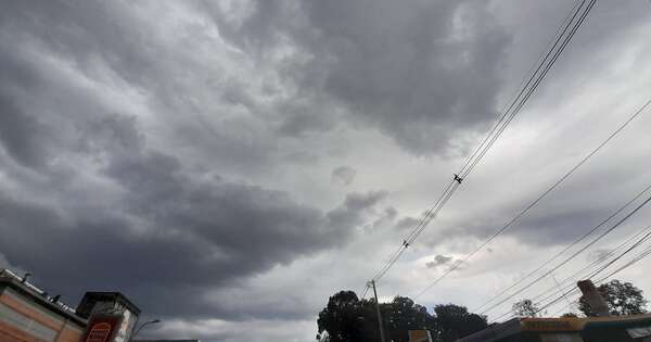 La Nación / Meteorología emitió alerta por tormentas para varios departamentos