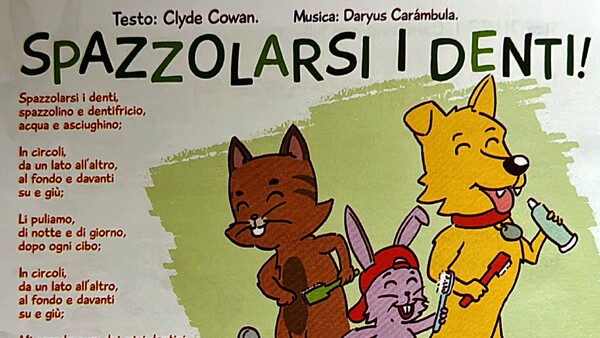 Libro infantil educativo llega ahora en idioma italiano