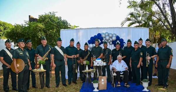 La Nación / Canuto González cumplió 109 años, uno de los tres últimos héroes vivos