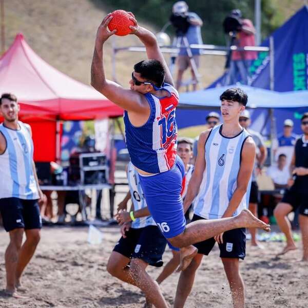 Beach handball: Caídas albirrojas en 4 Naciones - Polideportivo - ABC Color
