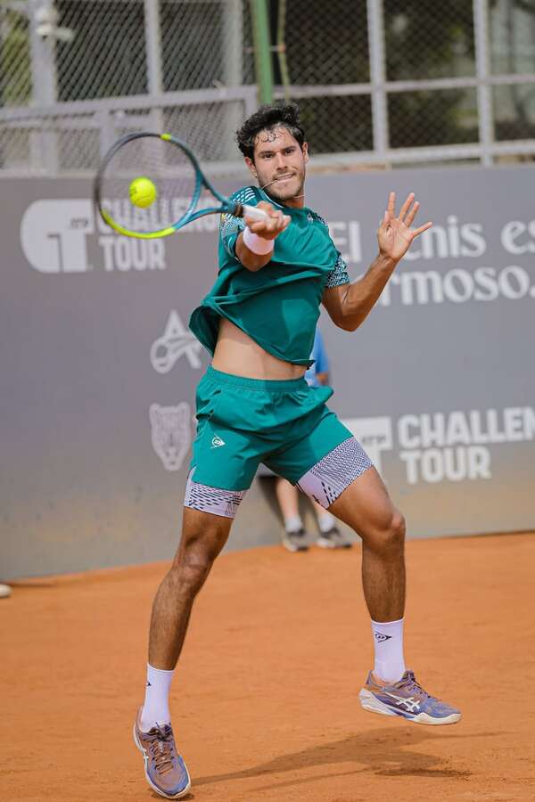 Challenger de Tenis en Tigre: Vallejo rugirá en la final - Polideportivo - ABC Color