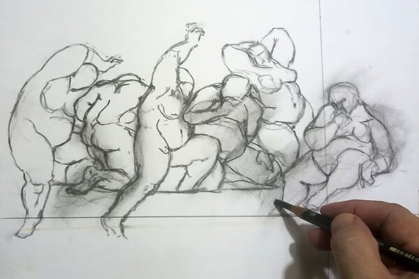 Work in progress: Jorge Ocampos, “La comedia”