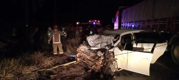 TRAS BRUTAL COLISIÓN HOMBRE PERDIÓ LA VIDA EN CARMEN DEL PNÁ. - Itapúa Noticias