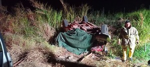 Accidente deja un fallecido y varios heridos en Carmen del Paraná