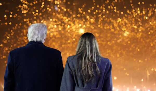 Trump celebró su regreso a la Casa Blanca con show de fuegos artificiales y exclusiva recepción