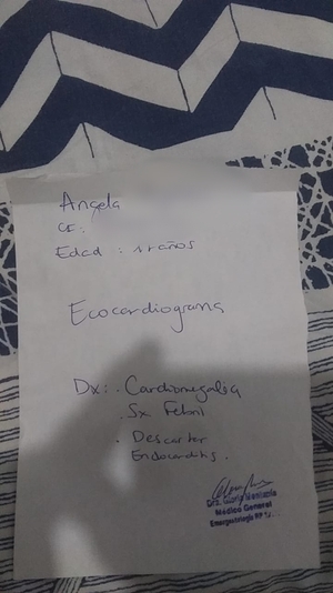 Vecinos solicitan colaboración para una plancheada a favor de una adolescente
