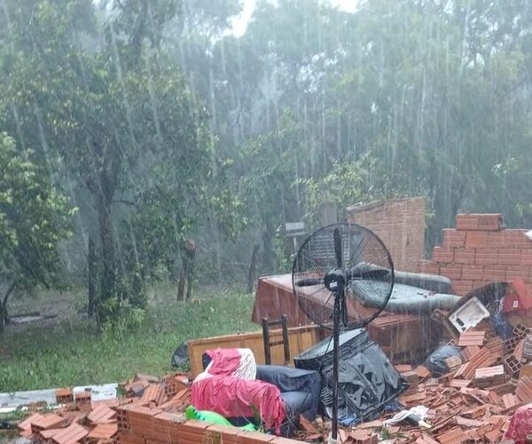 Temporal hizo sarambí en San José de los arroyos