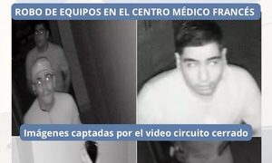 Robaron equipos de endoscopía de un hospital chuchi