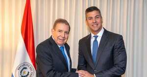 La Nación / En encuentro de Peña con González, Paraguay reafirma compromiso con democracia en Venezuela