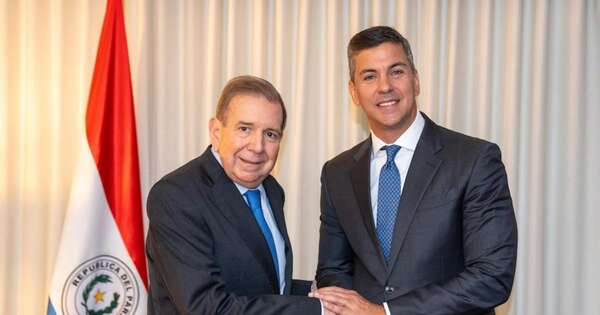 La Nación / En encuentro de Peña con González, Paraguay reafirma compromiso con democracia en Venezuela