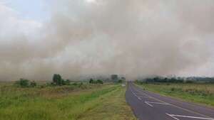 Incendios y humareda preocupan en San Pedro - Nacionales - ABC Color