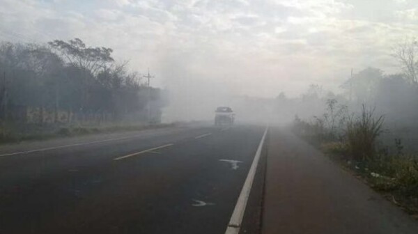 Calorazo y humo preocupa al rollete por la zona de San Pedro