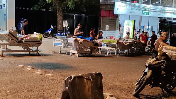 Incendio en Hospital de Caacupé forzó traslado de 49 pacientes