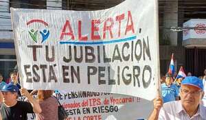 Jubilados no están conformes con ajustes por IPC y convocan a movilización para mañana - Economía - ABC Color