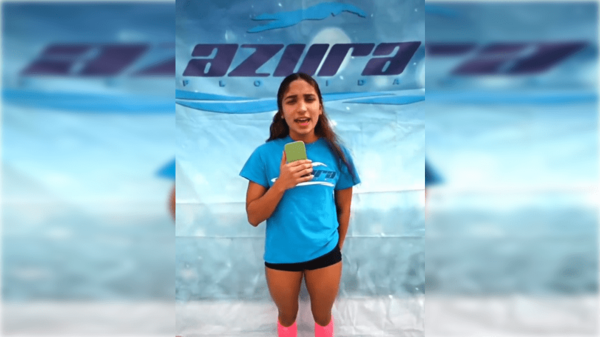 Peralta establece récord nacional absoluto en los 1.500 libre