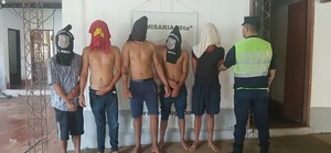 CINCO PERSONAS TRAS LAS REJAS TRAS FARRA Y PELEAS  - Itapúa Noticias