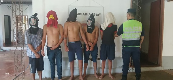 CINCO PERSONAS TRAS LAS REJAS TRAS FARRA Y PELEAS - Itapúa Noticias