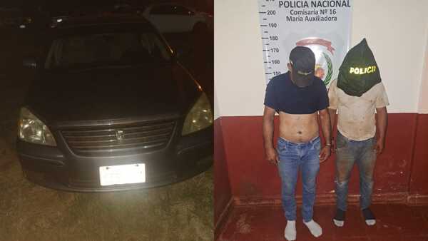 Dos detenidos por exposición al peligro y resistencia en operativo en María Auxiliadora