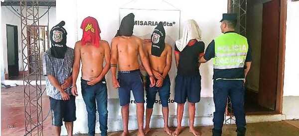 Cinco detenidos por disturbios en estación de servicio de Coronel Bogado